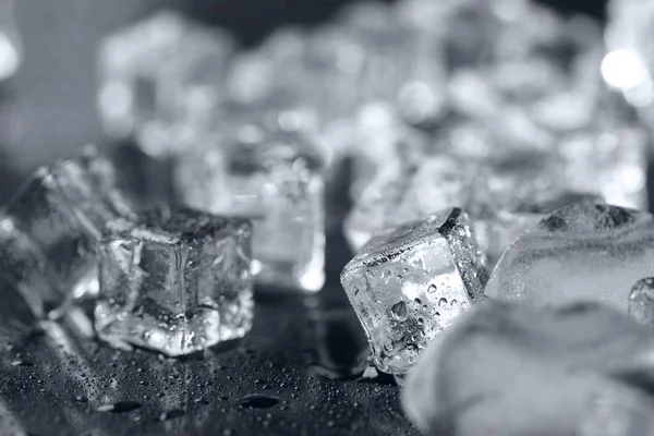 Wet ice cubes — Stock Photo, Image