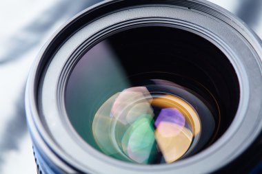 Fotoğraf lens portre görünümü
