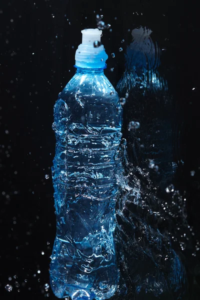 Bottle with pure water
