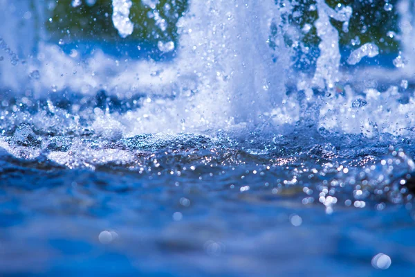 Water splashes on background — Stock Photo, Image