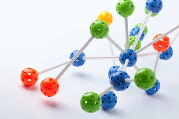 분자 구조 모형 — 스톡 사진