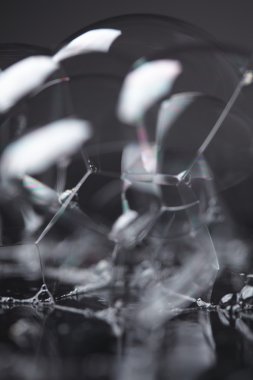 su kabarcıkları yakın çekim