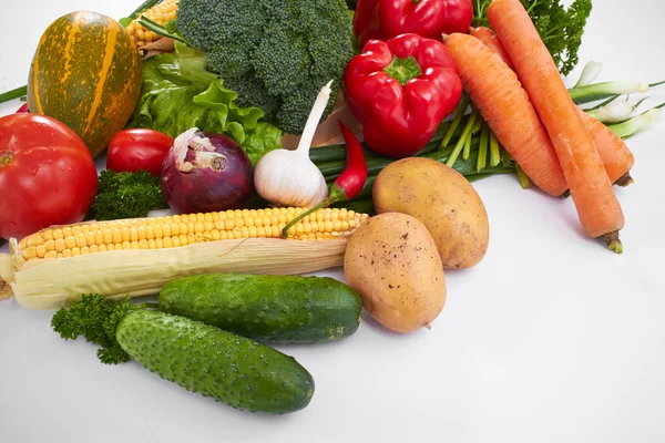 Recogida fresca de hortalizas — Foto de Stock