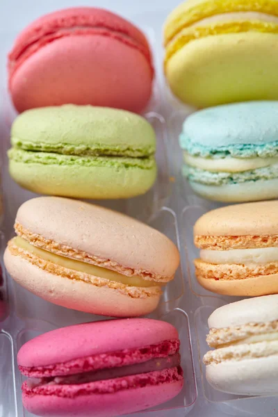 Słodki smaczne Macaroons — Zdjęcie stockowe