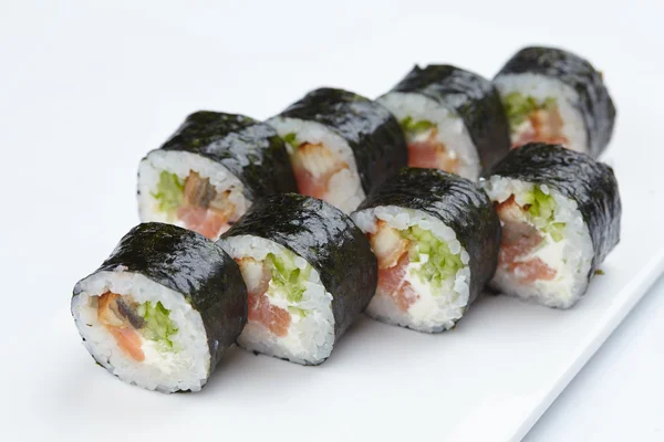 Sabroso sushi japonés — Foto de Stock