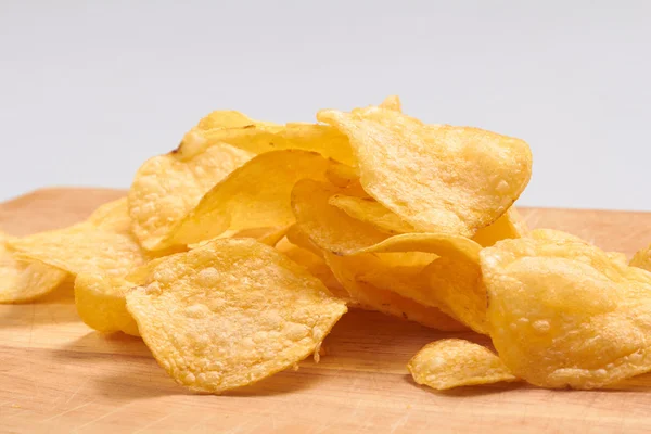 Krokante potato chips — Stockfoto
