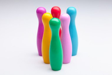 Renkli plastik cips