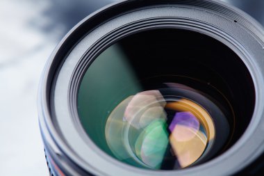 Fotoğraf lens yakın çekim