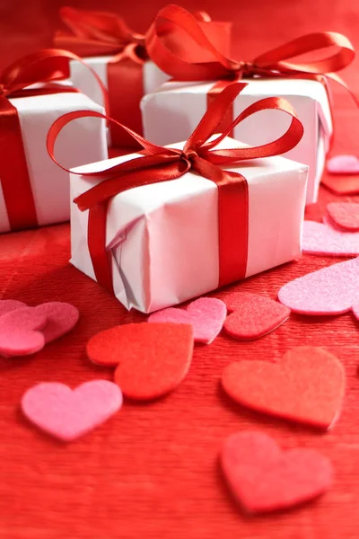Подарки на день Святого Валентина — стоковое фото