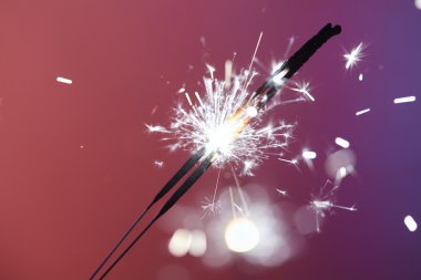 Yeni yıl partisi ışıltı