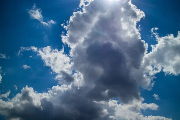 Blue sky background — Stock Photo, Image