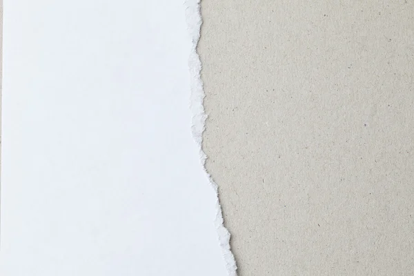 White Torn paper — Stock Photo, Image