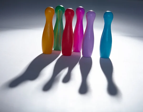 Renkli plastik cips — Stok fotoğraf