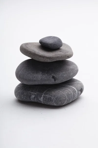 Stacked spa stones — Stock Photo, Image