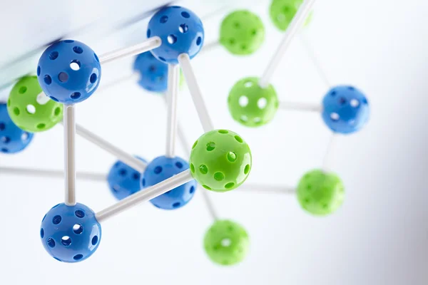 Molekularstrukturmodell — Stockfoto