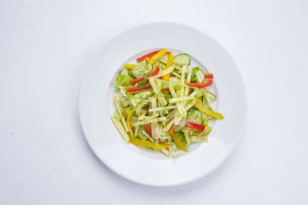Барвисті овочевий салат — стокове фото