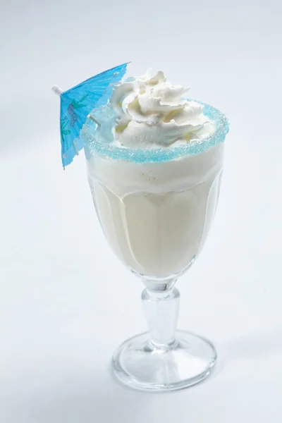 Cocktail au lait avec crème — Photo