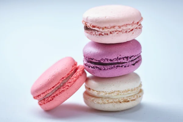 Macaroons coloridos saborosos — Fotografia de Stock