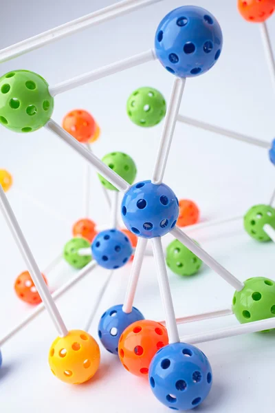 Molekulární struktura zá — Stock fotografie