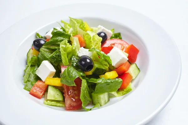 Deliziosa insalata greca — Foto Stock