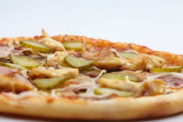 Läckra färsk pizza — Stockfoto
