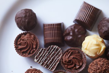 lezzetli çikolata tatlılar 
