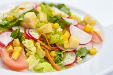 taze lezzetli salata