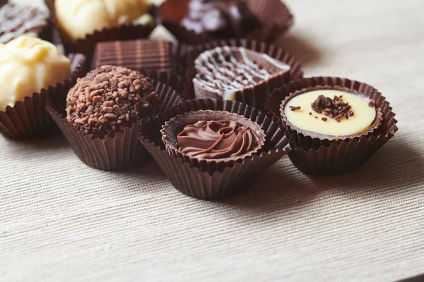 Tasty chocolate sweets — Stock Photo, Image