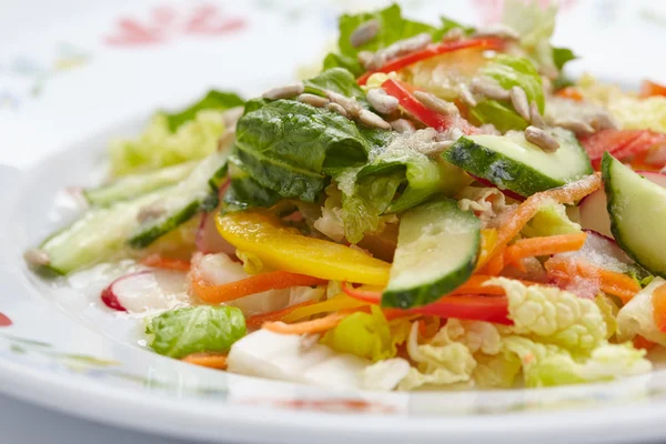 Salada fresca saborosa — Fotografia de Stock