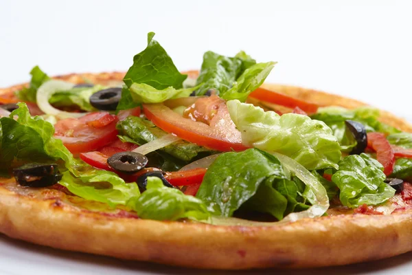 Pizza fresca gustosa — Foto Stock