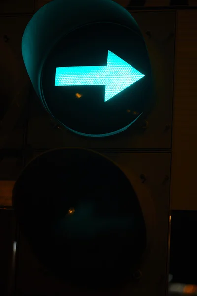 Green traffic light — Stock Photo, Image