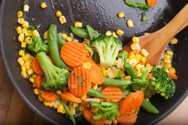 Świeże warzywa smażone — Zdjęcie stockowe