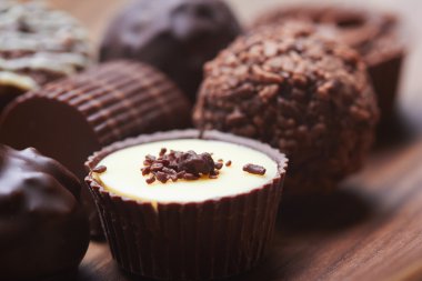 lezzetli çikolata tatlılar