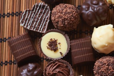 lezzetli çikolata tatlılar