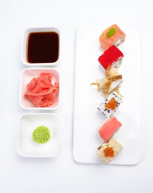 lezzetli taze sushi