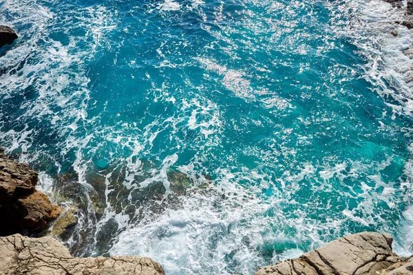 Pittoresk Uitzicht Mooie Zee Montenegro Zonnige Dag — Stockfoto