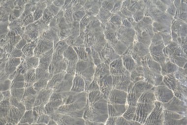 Dalgalanma yüzeyi olan su dokusu, yakın görüş