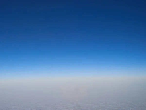 Letecký Pohled Mraky Modré Nebe Pozadí — Stock fotografie