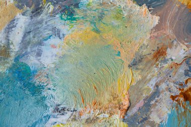 Yağlı boya ile soyut grunge arkaplan