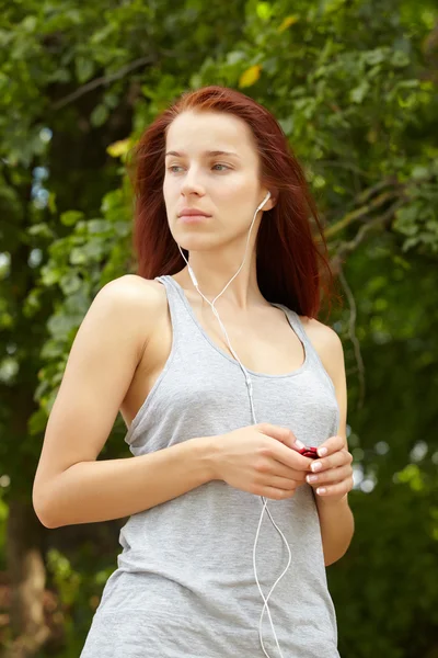 Bella donna in forma — Foto Stock