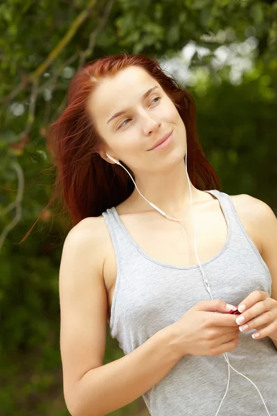 Bella donna in forma — Foto Stock