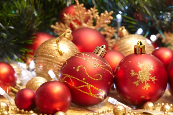 Várias decorações de Natal — Fotografia de Stock