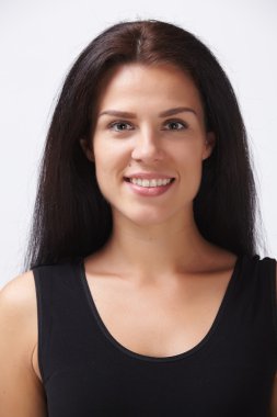 beyaz kadın portresi