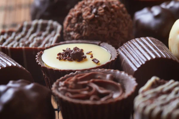 Schokoladenbonbons — Stockfoto