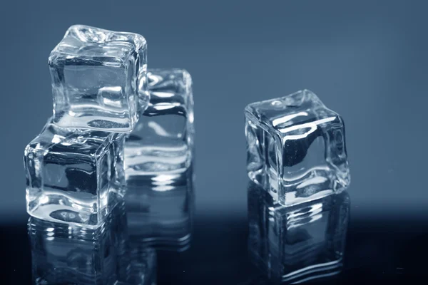 Cubes de glace gros plan — Photo