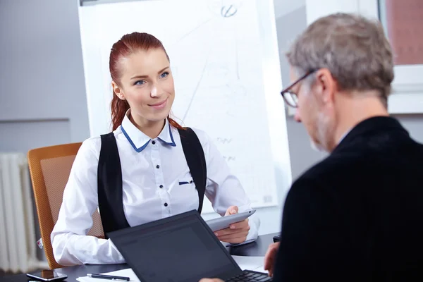 Business people in office — Stock Photo, Image