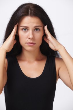 beyaz kadın portresi