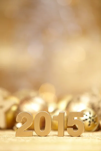 Decoraciones de Navidad y Año Nuevo signo — Foto de Stock