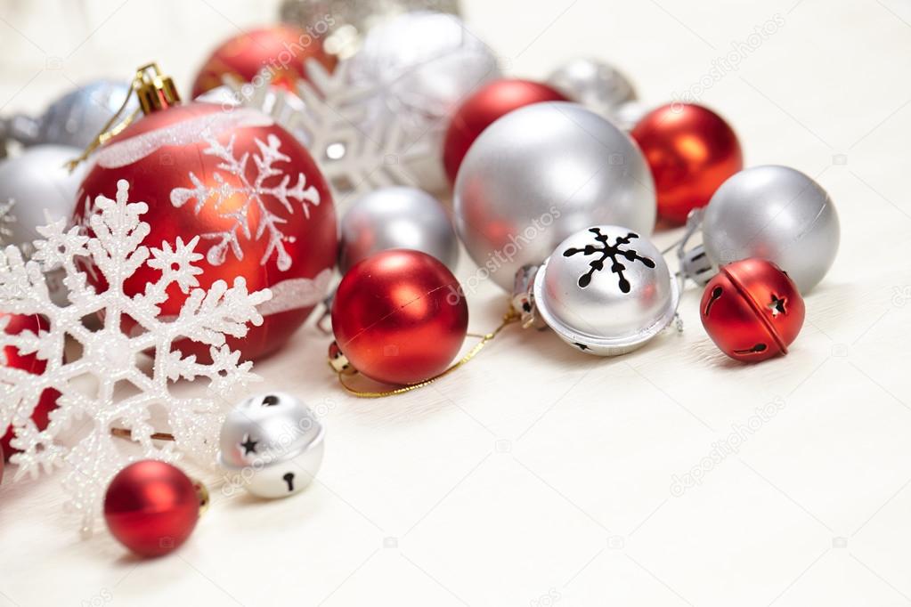 Christmas balls and decorations