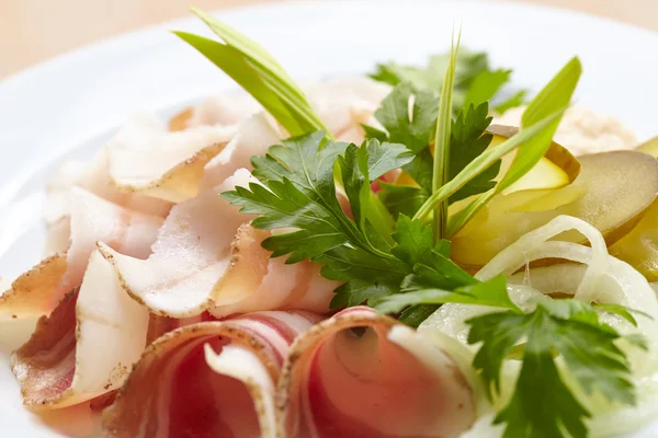 Meat appetizer — Stock Photo, Image